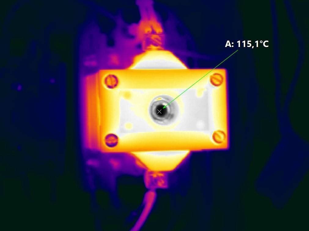 Contactor thermography hot spot detection South Africa