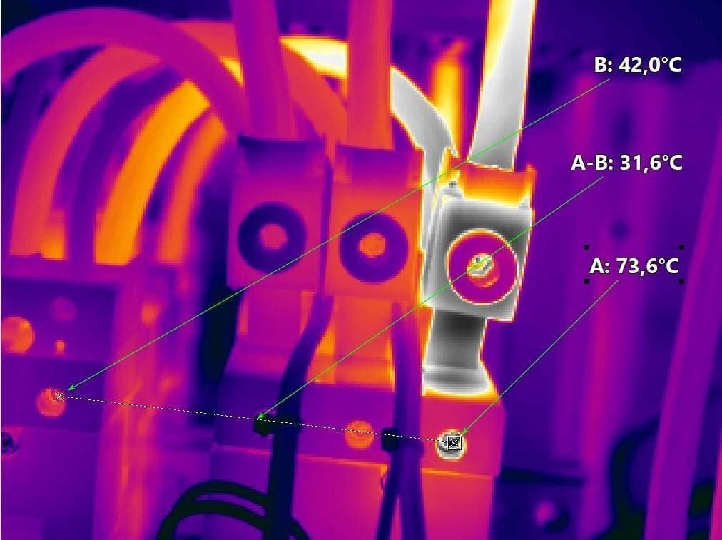 Contactor thermography hot spot detection in South Africa