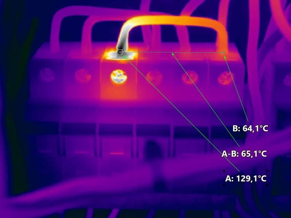 Circuit breaker thermography hot spot detection South Africa
